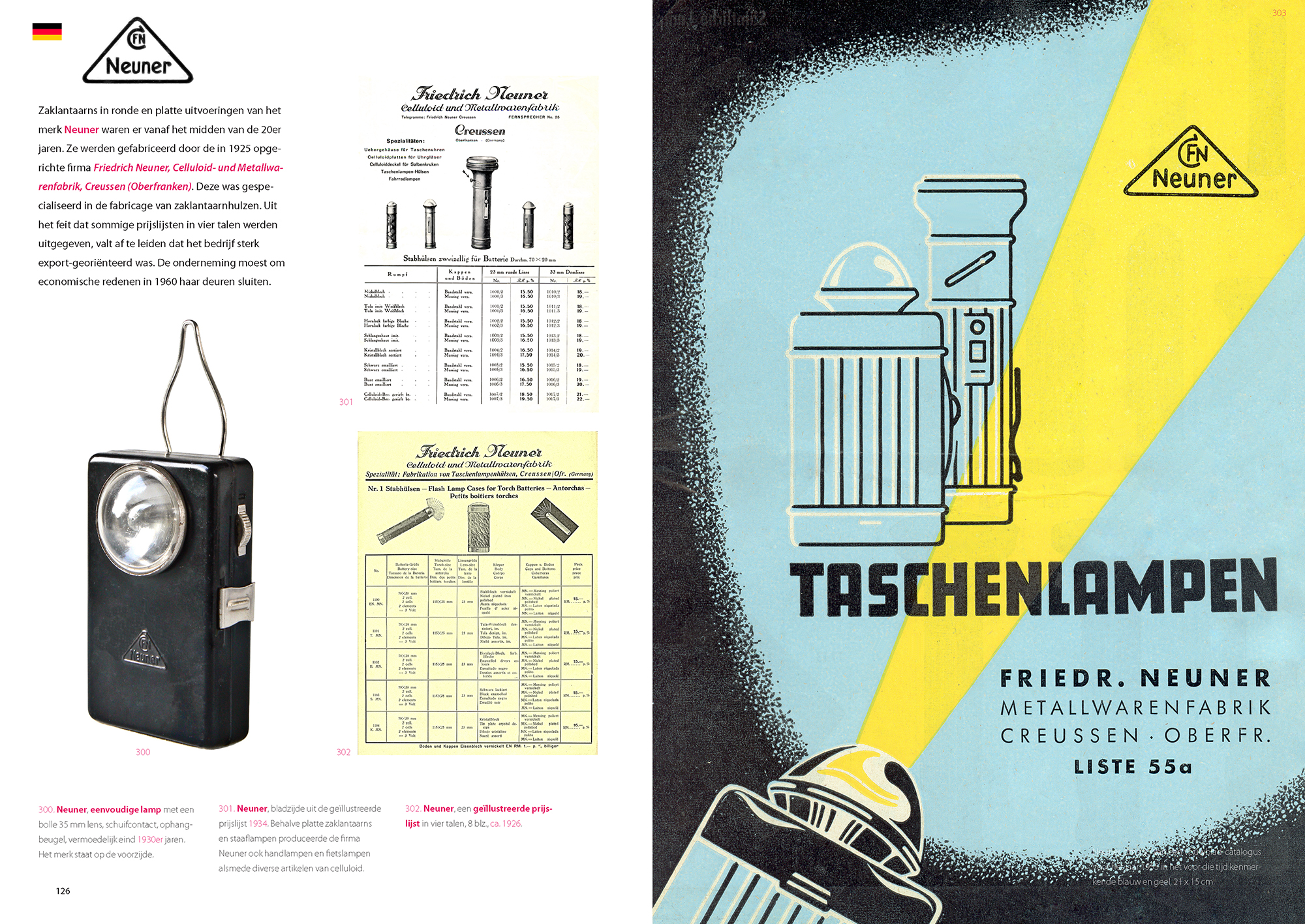 geschiedenis van de zaklamp